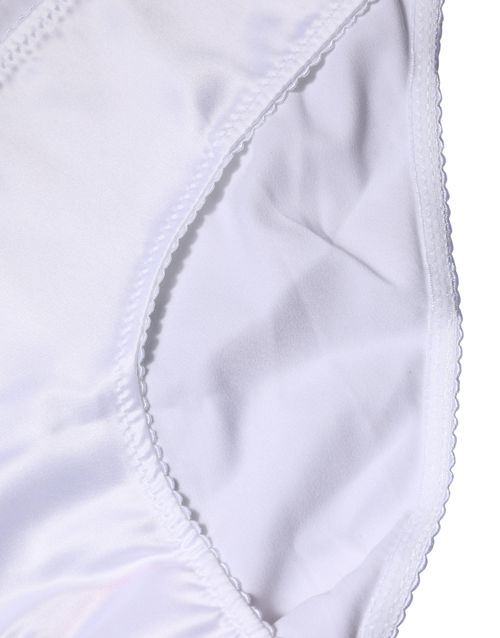 Silk Stretch Brief — White