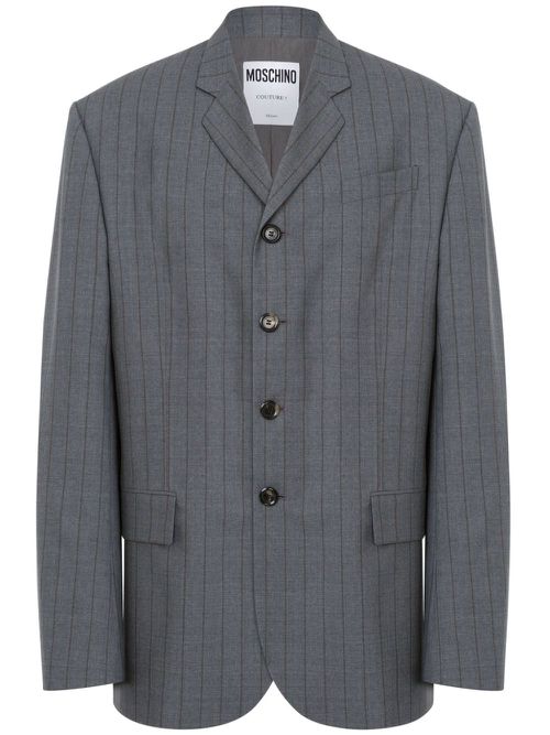 Pinstripe suit - Grey