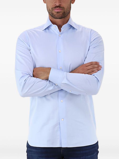 BORRIELLO NAPOLI button-up shirt - Blue