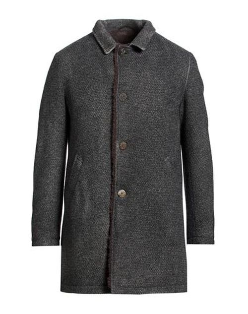 Man Coat Grey Size S Wool, Polyamide, Acrylic, Polyester, Mohair wool