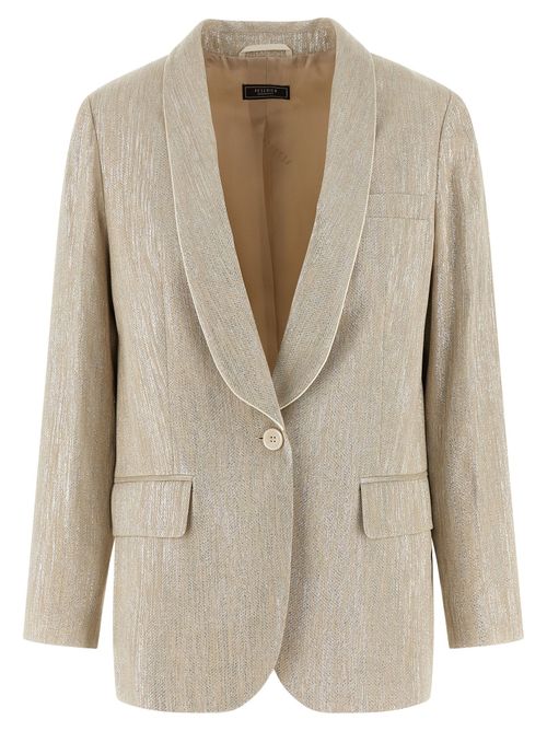 Lamé Thread Blazer