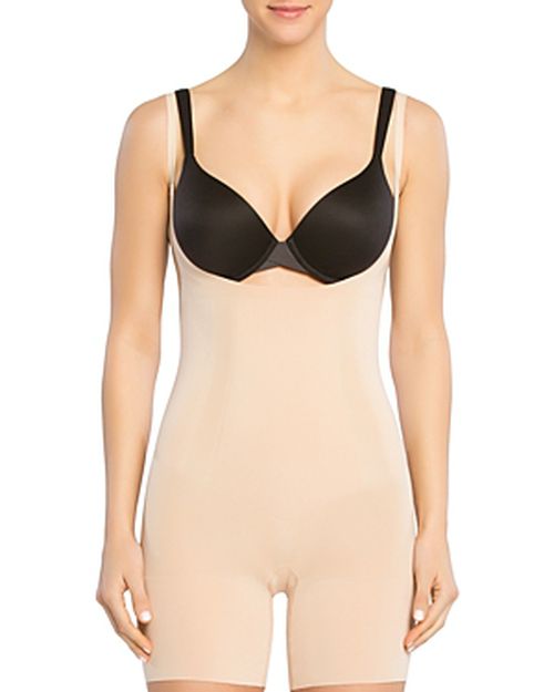 OnCore Open-Bust Mid-Thigh Bodysuit