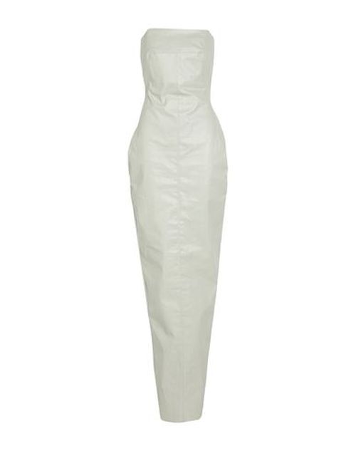 Woman Maxi dress Beige Size 6 Cotton, Elastomultiester, Rubber