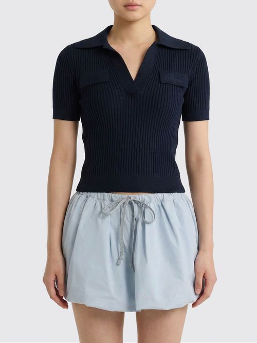 Polo Shirt Woman color Blue