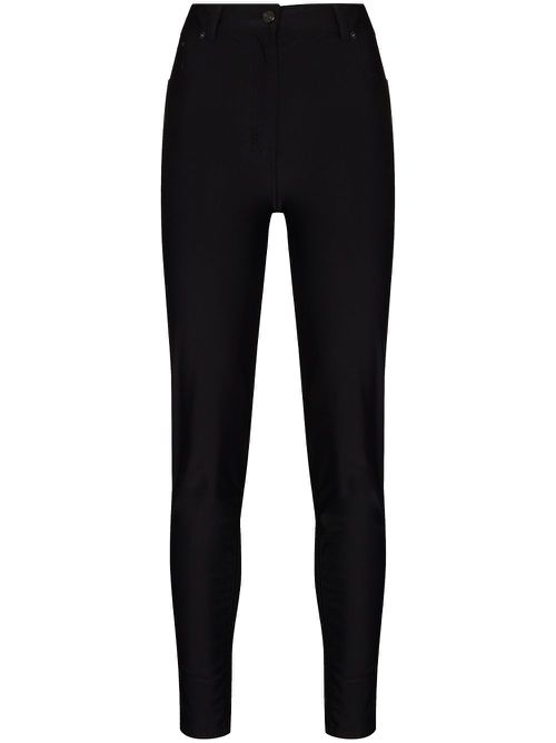 Glossy skinny jeans - Black