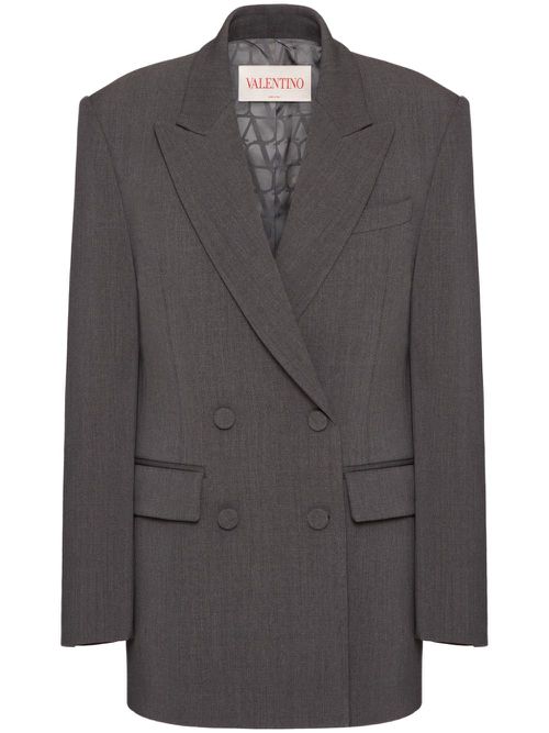 Double-breasted blazer - Grey