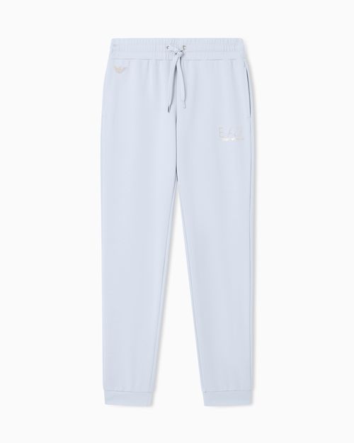 Viscose joggers with a studded logo and drawstring Evolution