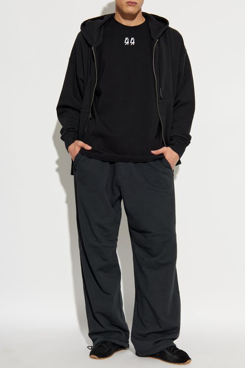 Sweatshirt With Logo, Men's, Black