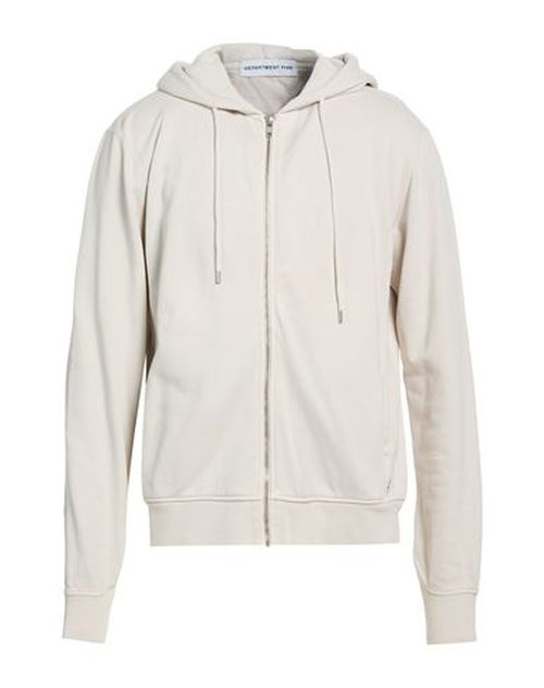 Man Sweatshirt Beige Size L Cotton