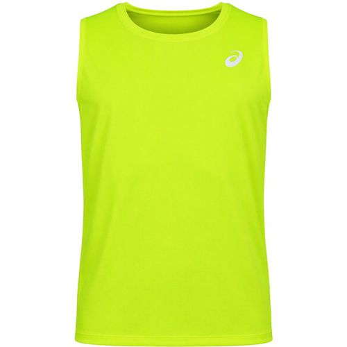 Asics Core Logo Mens Yellow Singlet Vest - X-Large