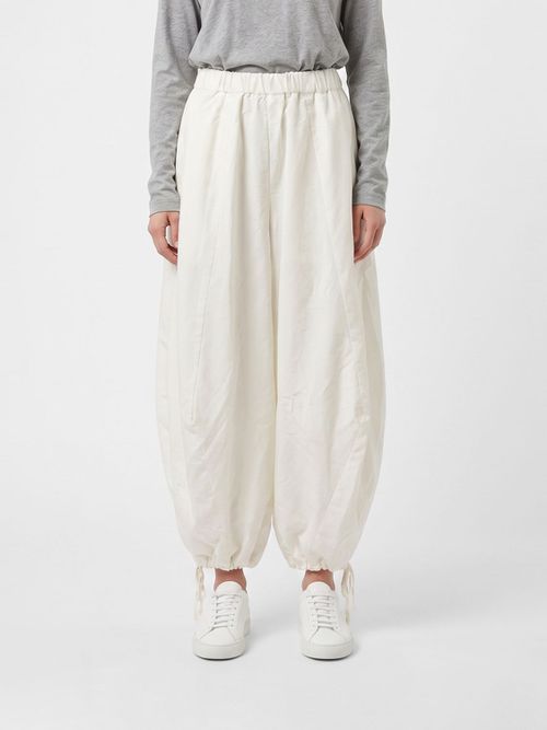 COMME DES GARÇONS Pants Woman color White