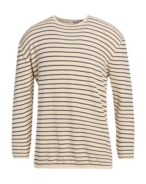 Man Sweater Cream Size S Cotton