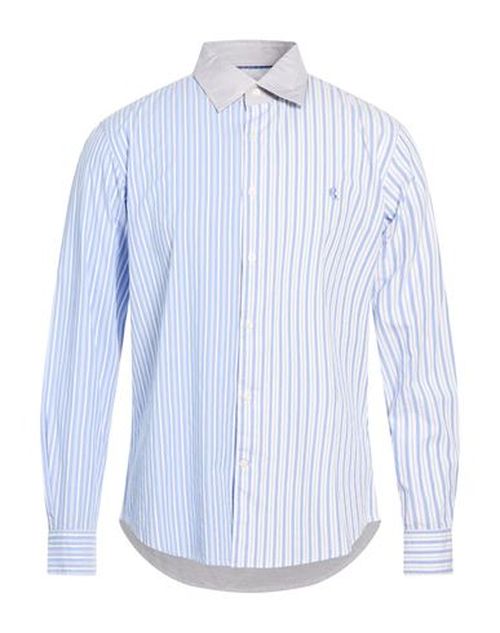Man Shirt Light blue Size M Cotton
