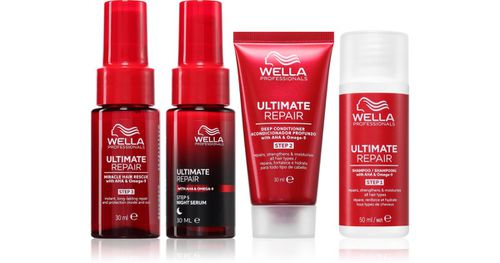 Wella Professionals Ultimate Repair Set confezione da viaggio per capelli rovinati 4 pezzi