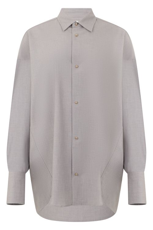Loose Long-Sleeved Shirt - Casual Elegance for Every Occasion