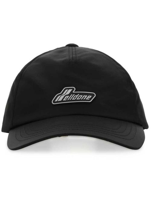 Logo-embroidered baseball cap - Black