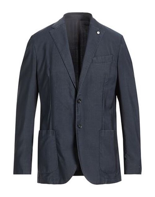 L. b.m. 1911 Man Blazer Navy Size 38 Virgin Wool, Mohair wool