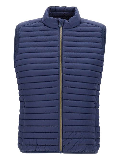 Quilted gilet - Blue