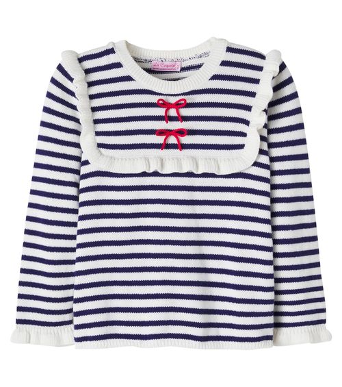 Candela striped cotton sweater