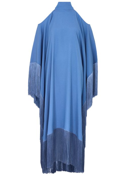 Divina Fringe-trimmed Maxi Dress