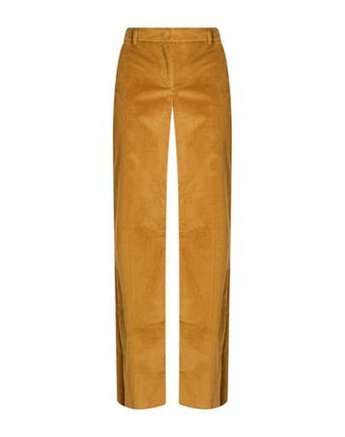 Woman Pants Mustard Size 6 Cotton, Polyester, Elastane