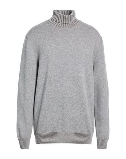 Man Turtleneck Grey Size 48 Cashmere