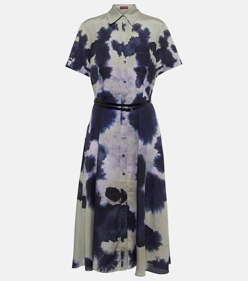 Kiera printed midi dress