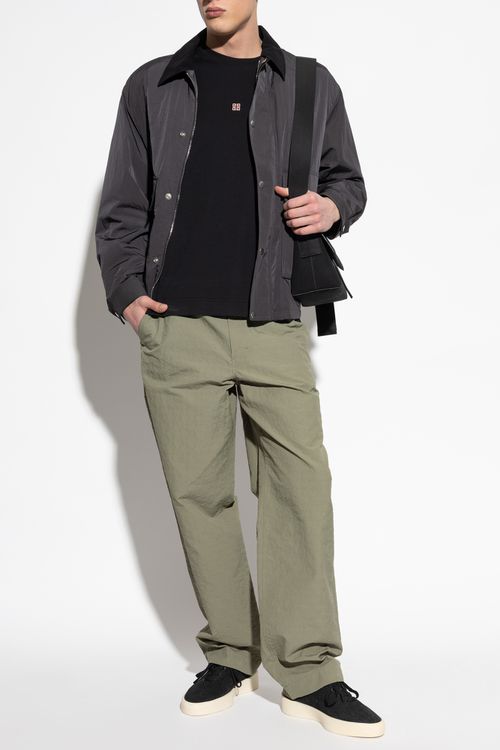 Monogram Trousers, Men's, Green