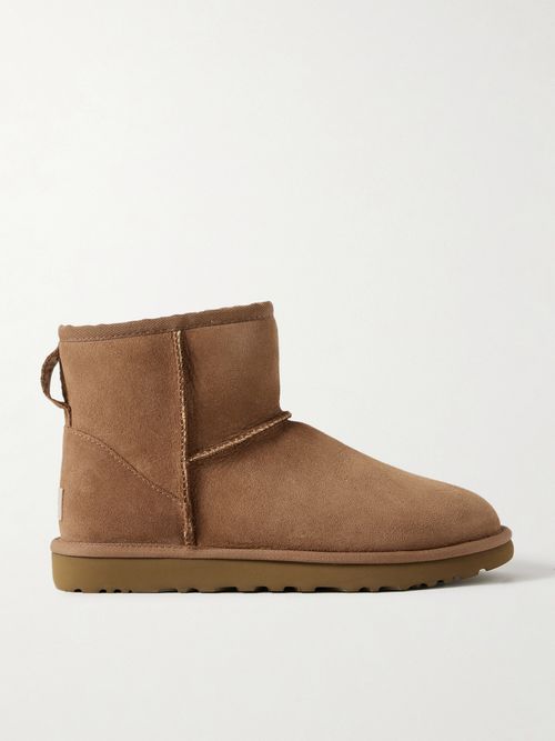 Classic Mini Ii Shearling Boots - Brown