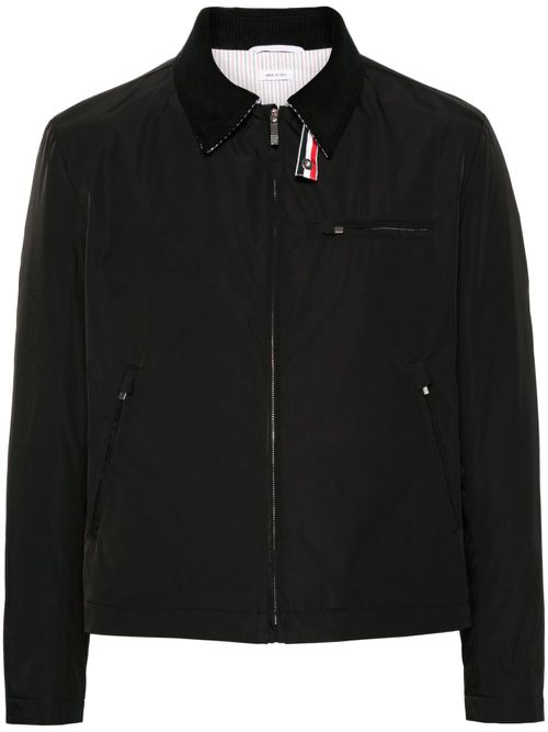 Zip-up padded jacket - Black
