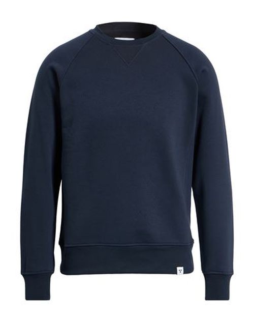 Man Sweatshirt Midnight blue Size S Cotton, PES