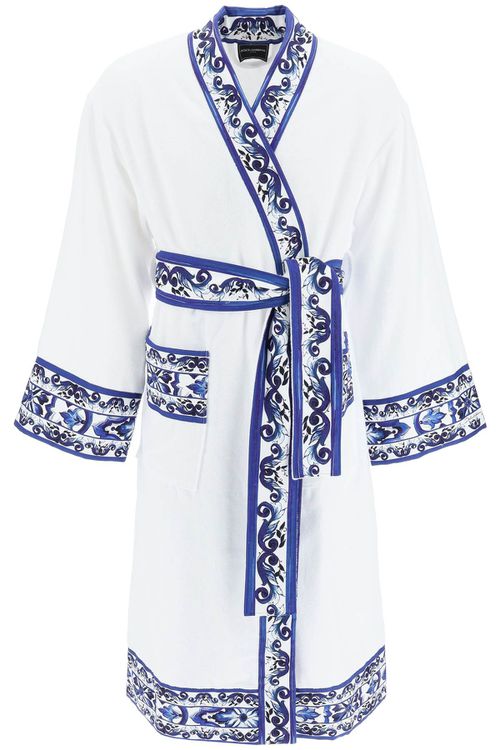 -Accappatoio 'Blu Mediterraneo'-Unisex