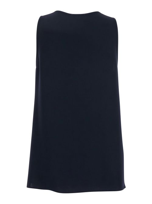 Lightweight Tech Polyester Tank Top — Blue