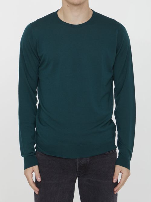 Green Merino Jumper