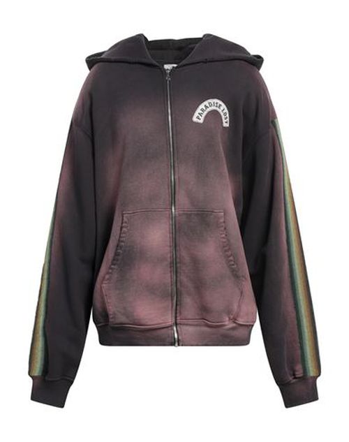 Man Sweatshirt Plum Size M Cotton