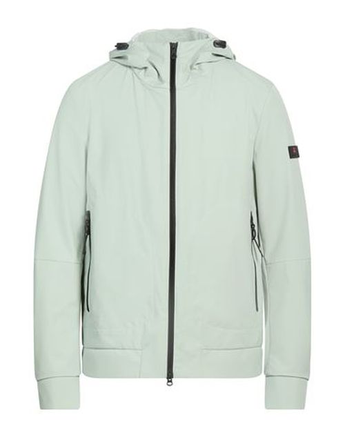 Man Jacket Light green Size M Polyester, Elastane