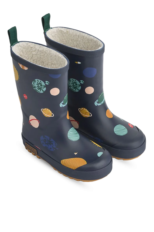 "Mason" Wellington Boots, Unisex, Black