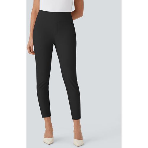 Halara High Waisted Skinny Tapered Work Trousers - Black - XLregular
