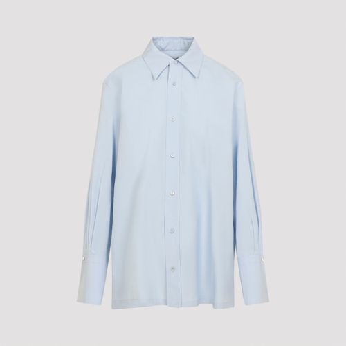 Long Shirt in Light Cotton Poplin
