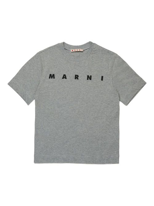 Marni Kids cotton T-shirt - Grey