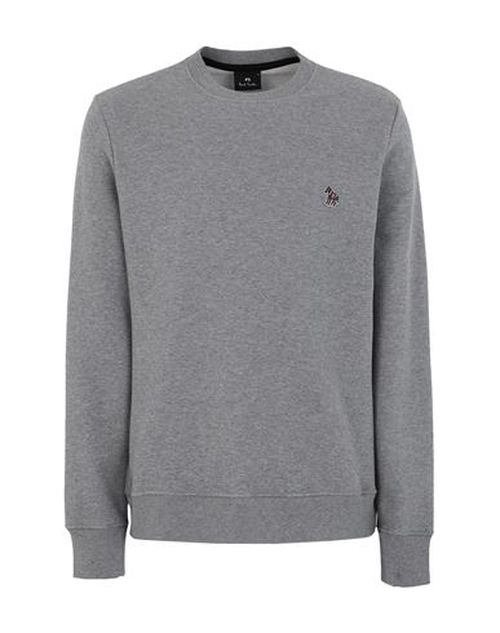 Mens Reg Fit Sweatshirt Man Sweatshirt Grey