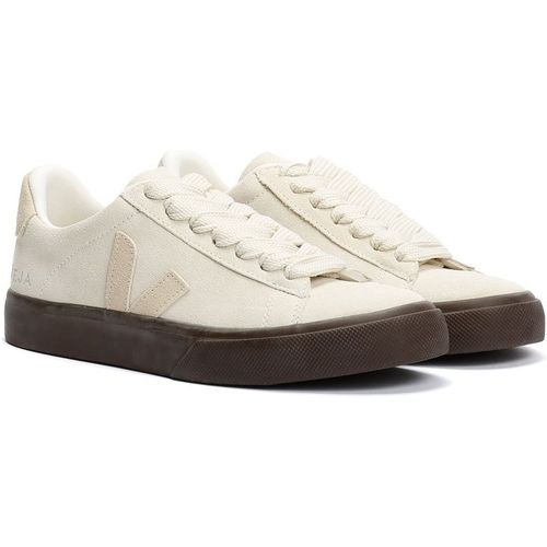 Veja Campo Bold Suede Women's Pierre Almond Eagle Trainer