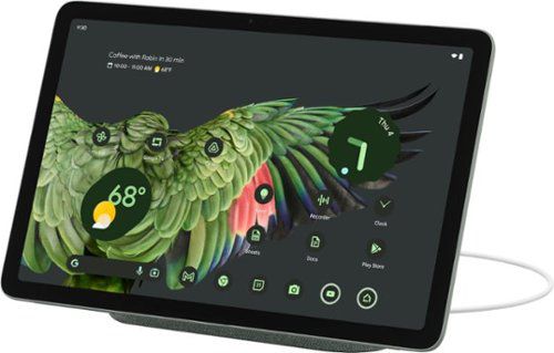 "Geek Squad Certified Refurbished Pixel Tablet with Charging Speaker Dock - 11""  Android Tablet - 128GB - Wi-Fi - Hazel"