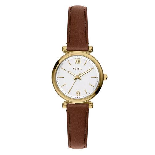 Carlie Mini Quartz White Dial Ladies Watch ES5464