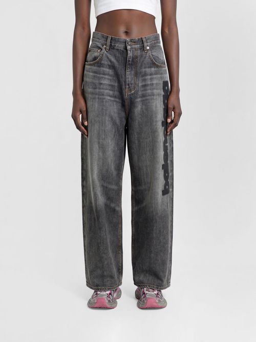 Jeans Woman color Grey