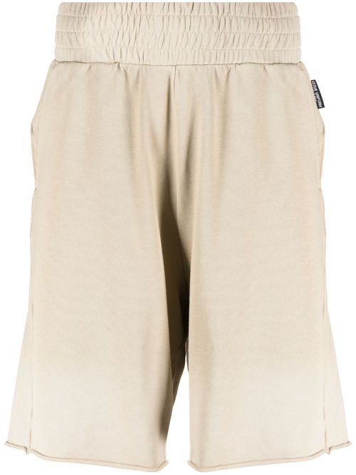 Gradient-effect track shorts - Neutrals