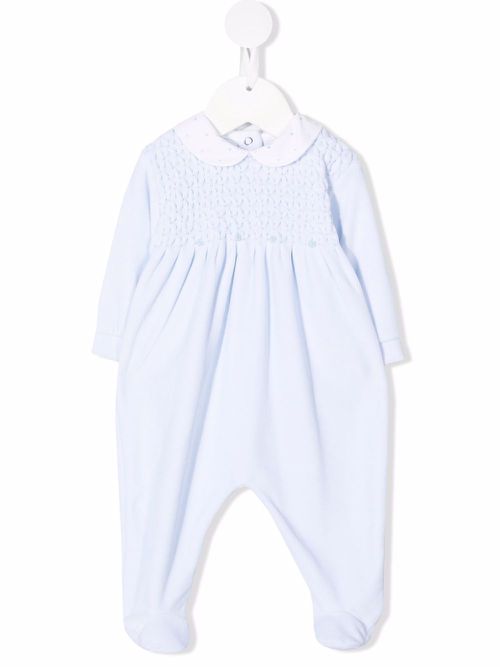 Floral knit body - Blue