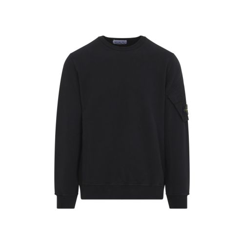 Black Crew Neck Sweatshirt