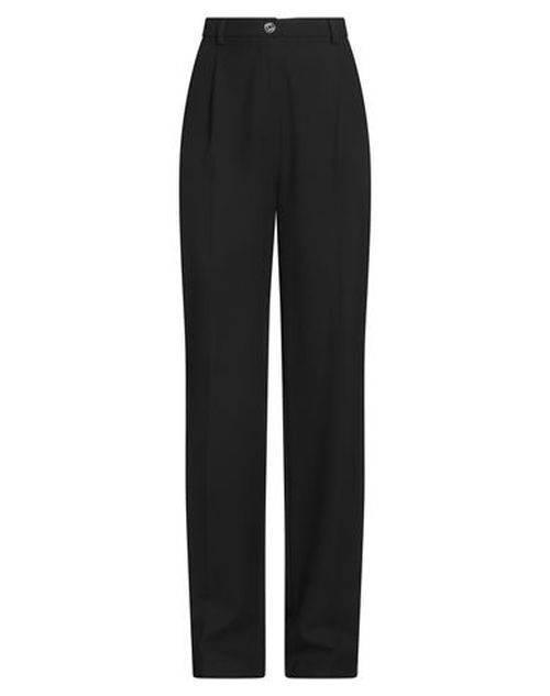 Woman Pants Black Size 6 Polyester, Viscose, Elastane