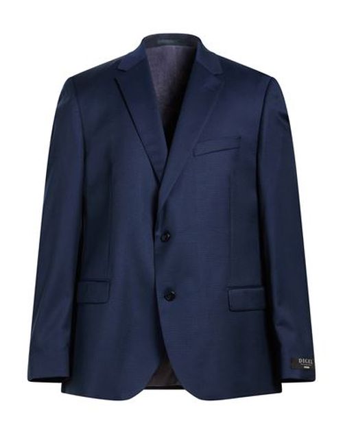 Man Blazer Navy Size 44 Virgin Wool, Elastane